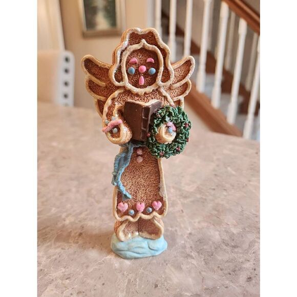 Ganz gingerbread angel choir with stocking hook - Picture 2 of 9